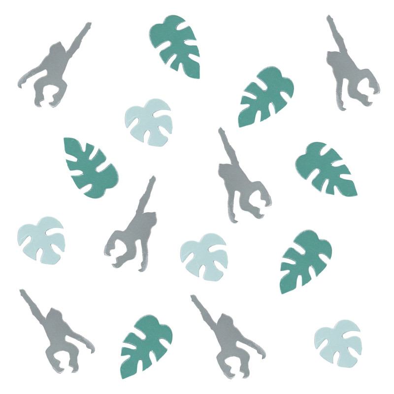 Let's Get Wild Jungle Table Confetti